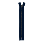 YKK Fester Reißverschluss Antikmessing 4 mm 28 cm 560 Marineblau