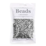 LindeHobby Beads 42 Metallsilber