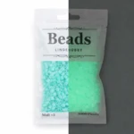 LindeHobby Beads Glow 03 Blau