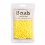 LindeHobby Beads Neon 03 Gelb