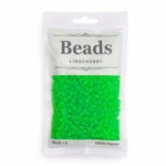LindeHobby Beads Neon 02 Grün