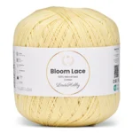 LindeHobby Bloom Lace Mercerized Cotton 21 Zartgelb