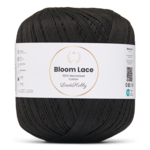 LindeHobby Bloom Lace Mercerized Cotton 01 Schwarz
