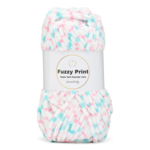 LindeHobby Fuzzy Chenille Print 07 Süße Träume