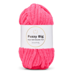 LindeHobby Fuzzy Chenille BIG 21 Dunkler Zucker rosa