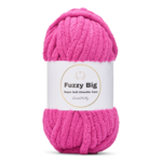 LindeHobby Fuzzy Chenille BIG 44 Hell Fuchsia