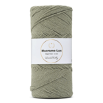 LindeHobby Macrame Lux, Makrameegarn, 1 mm 06 Khaki