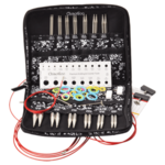 ChiaoGoo Austauschbares Rundstricknadelset Twist Red Lace, Complete, 10 cm