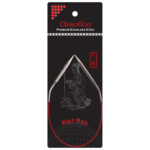 ChiaoGoo Rundstricknadeln Knit Red Edelstahl (23-100 cm) 30 cm