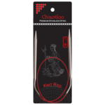 ChiaoGoo Rundstricknadeln Knit Red Edelstahl (23-100 cm) 60 cm