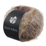 Lana Grossa Basta Mista 118 Taupe/Graubraun/Mokka/Graubeige/Hellbeige