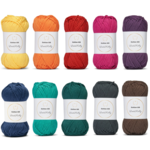 LindeHobby Cotton 8/8 – Autumn Glow, 10 Knäuel