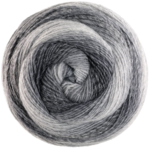 Lana Grossa Gomitolo Gala 4023 Hell-/mittel-/dunkelgrau