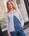 Modell 23 – Nordic Knits 3: Top-Down-Strickjacke