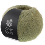 Lana Grossa Cosy Socks 12 Graugrün