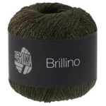 Lana Grossa Brillino 52 Schwarz/Braun