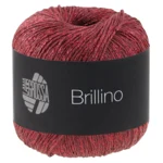 Lana Grossa Brillino 49 Dunkelrot