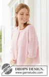 267-16 Elodie Lace Cardigan by DROPS Design