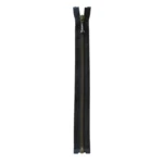 YKK Teilbarer Reißverschluss Metall 4 mm (25-65 cm) 580 Schwarz, Antikmessing