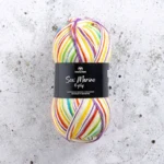 Svarta Fåret Sox Merino 4 ply 24 Farbmusterbuch