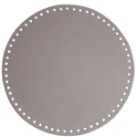 Go Handmade Runder Boden: Beige, 25 cm