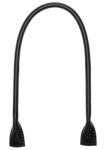 Go Handmade Taschengriffe: Schwarz, 66 cm