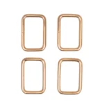 Go Handmade Quadratischer Ring Gold
