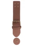 Go Handmade Spannverschluss mit Druckknopf: Braun/bronze