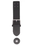 Go Handmade Spannverschluss mit Druckknopf: Schwarz/silber