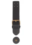 Go Handmade Spannverschluss mit Druckknopf: Schwarz/bronze