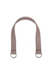Go Handmade Taschengriff mit O-Ring: Beige/Silber