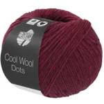 Lana Grossa Cool Wool Dots 04 Burgund