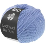 Lana Grossa Cool Wool Big Dots 101 Hellblau