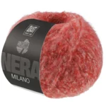 Lana Grossa Milano 14 Hellrot meliert