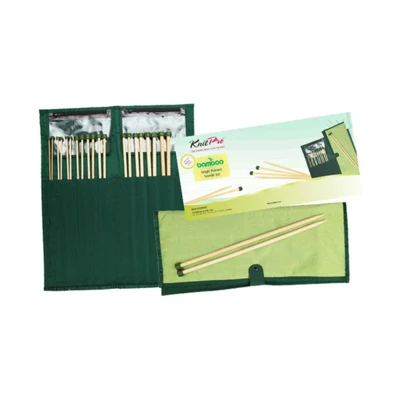 KnitPro BAMBOO Jumpernadeln Set 25 cm
