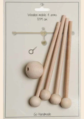 Go Handmade hölzerne Mobile