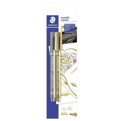 STAEDTLER Metallic Marker, 2-tlg