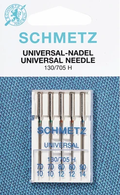 Schmetz Universelle Nähmaschinennadeln 70-90, 5-tlg