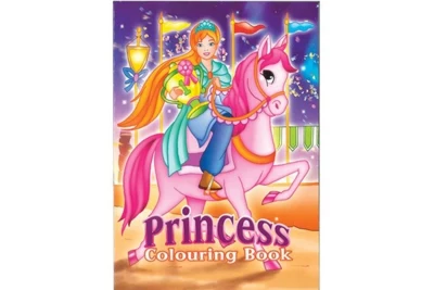 Malbuch A4 Prinzessin & Pferd, 16 Seiten