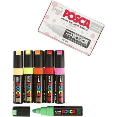 Uni Posca Tausend breit, 6-tlg