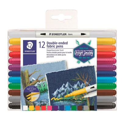 STAEDTLER Textildüsen Duo, 12 St