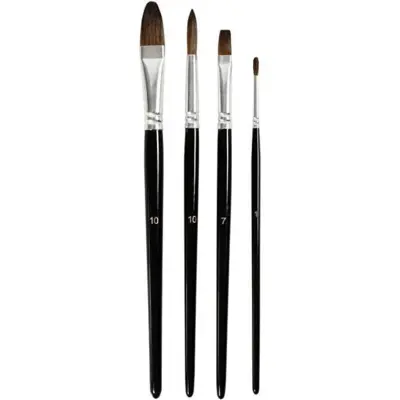 Aquarellpinsel, 4 stk