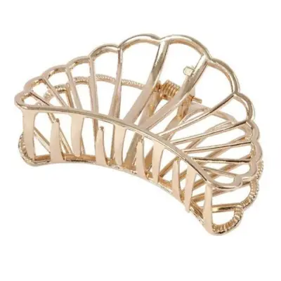 Haarspange, vergoldet, 1 stück