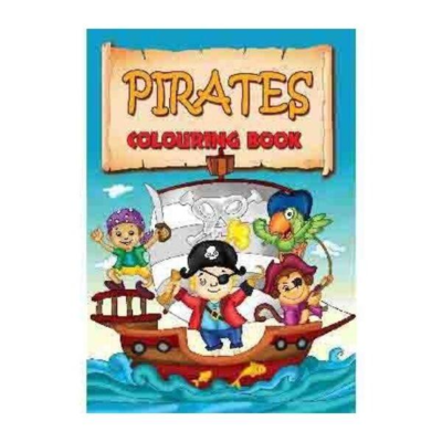 Malbuch A4 Pirate 2, 16 seiten