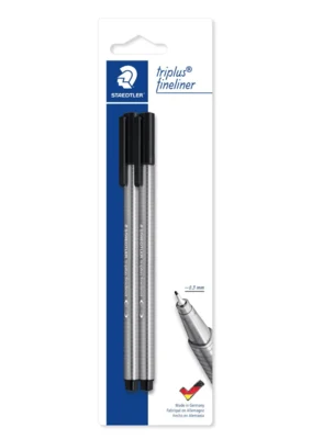 STAEDTLER Triplus Fineliner, schwarz