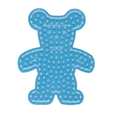 Hama Maxi Stiftplatte, transparent - Teddybär 8204