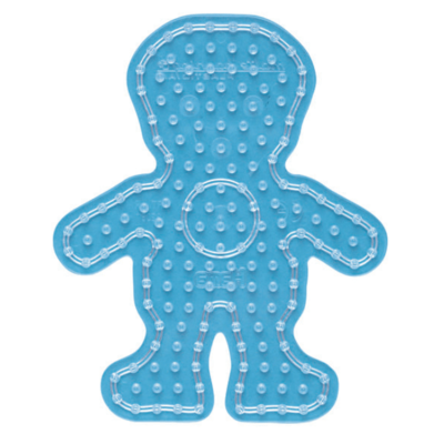 Hama Maxi Stiftplatte, transparent - Junge 8208
