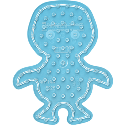 Hama Maxi Stiftplatte, transparent - Pinguin 8227