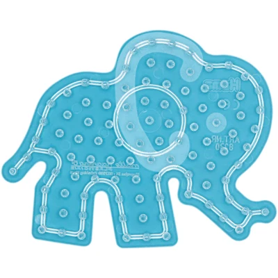 Hama Maxi Stiftplatte, transparent - Kleiner Elefant 8230