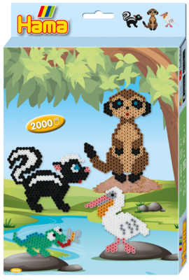 Hama Geschenkbox Tiere